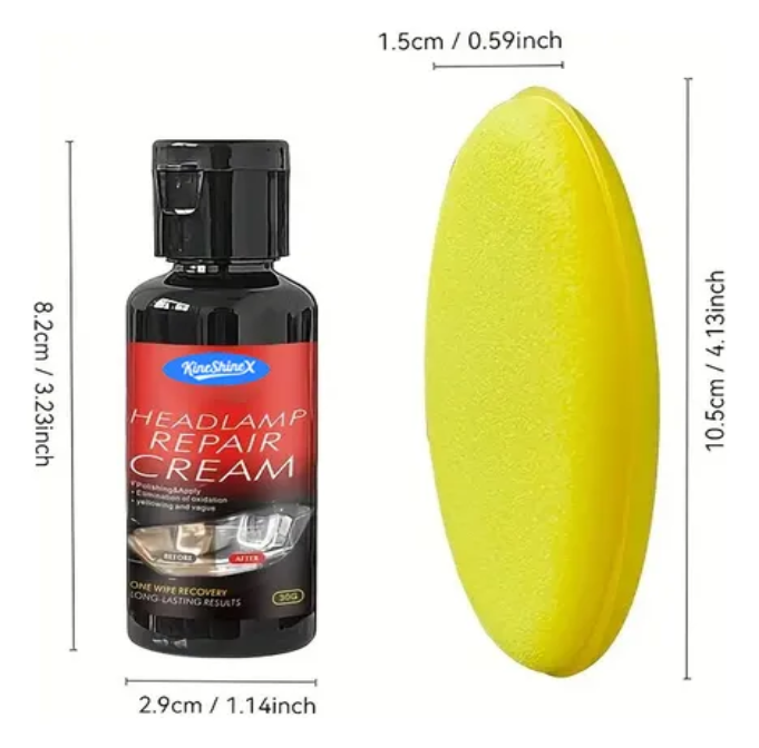 CREMA REPARADORA DE FAROS