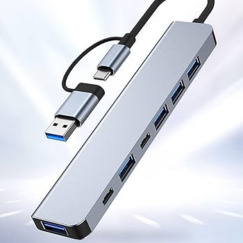 HUB USB 7 EN 1 DE ALTA VELOCIDAD