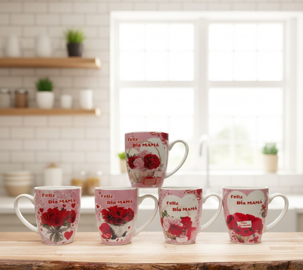TAZAS PARA MAMÁ 