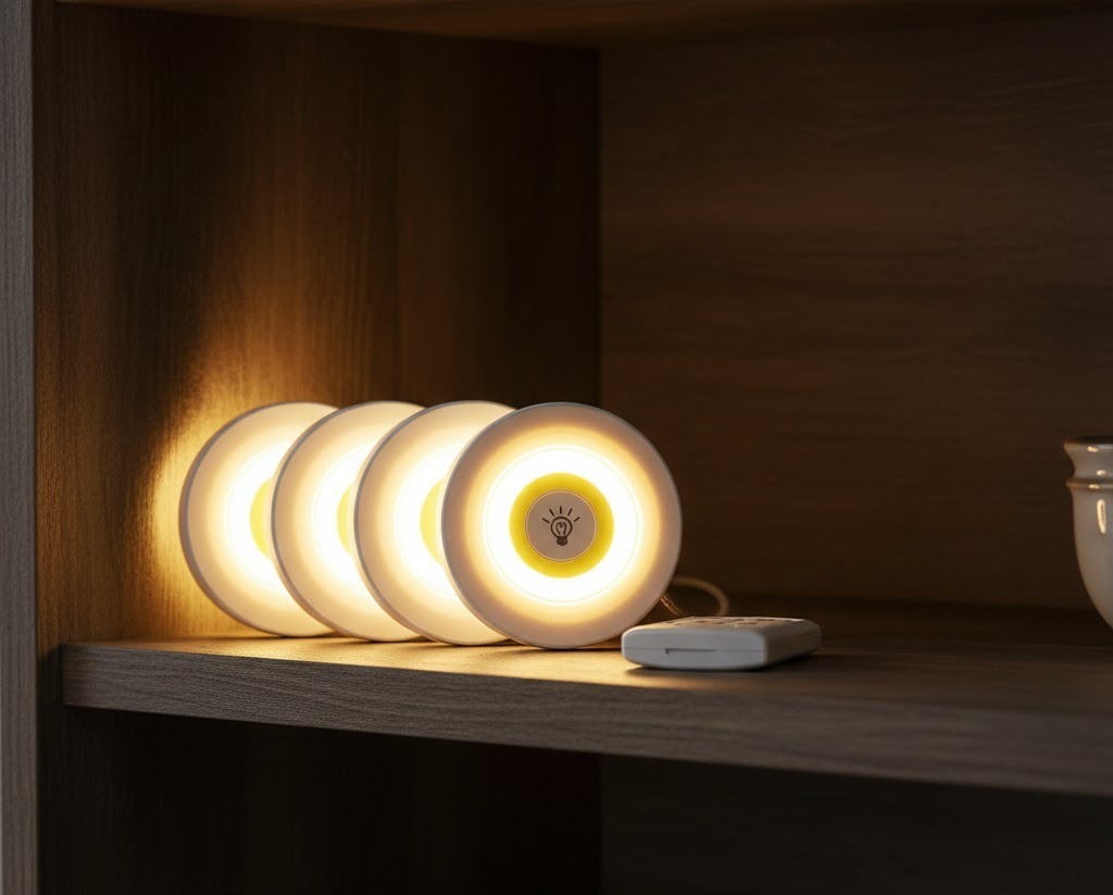 LAMPARAS LED CON CONTROL 