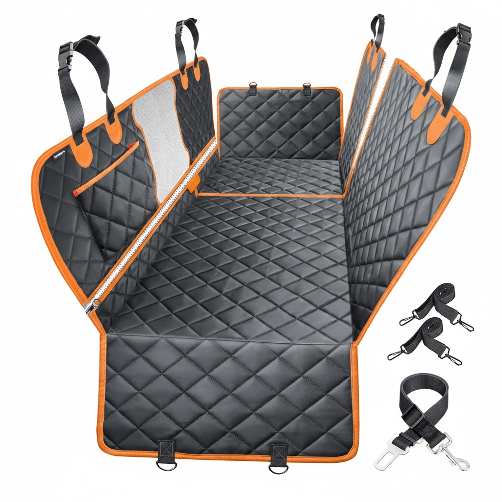 PROTECTOR DE ASIENTO IMPERMEABLE PARA MASCOTAS 🐾🚗