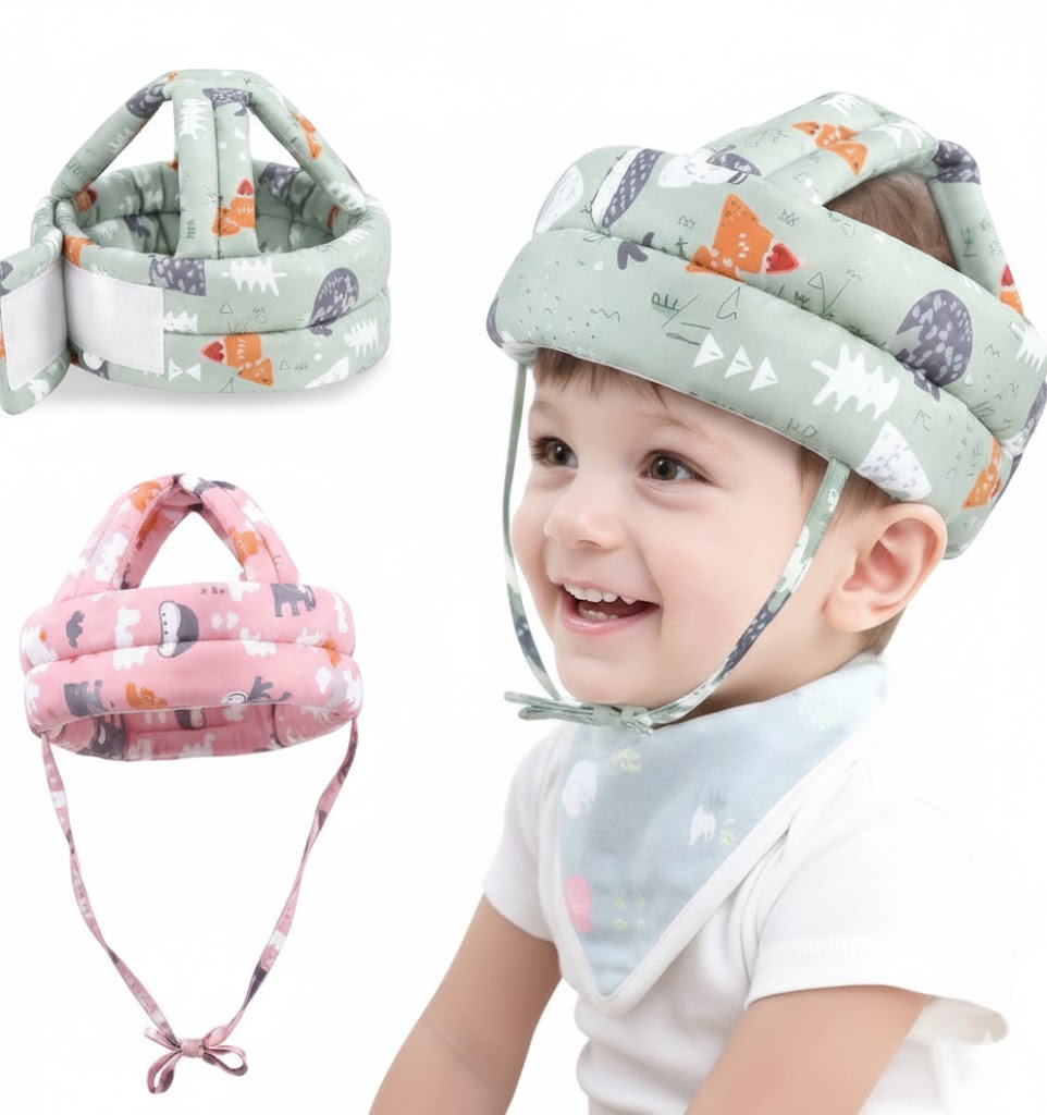 CASCO DE PROTECCIÓN ANTIGOLPES PARA BEBÉS 👶🛡️