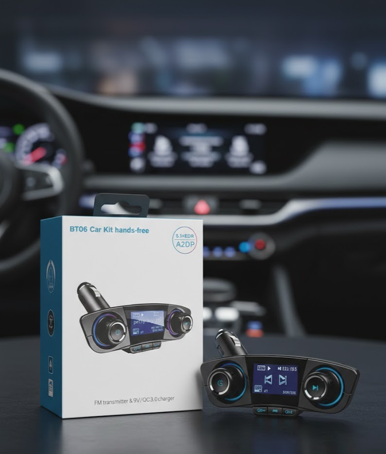 TRANSMISOR FM BLUETOOTH