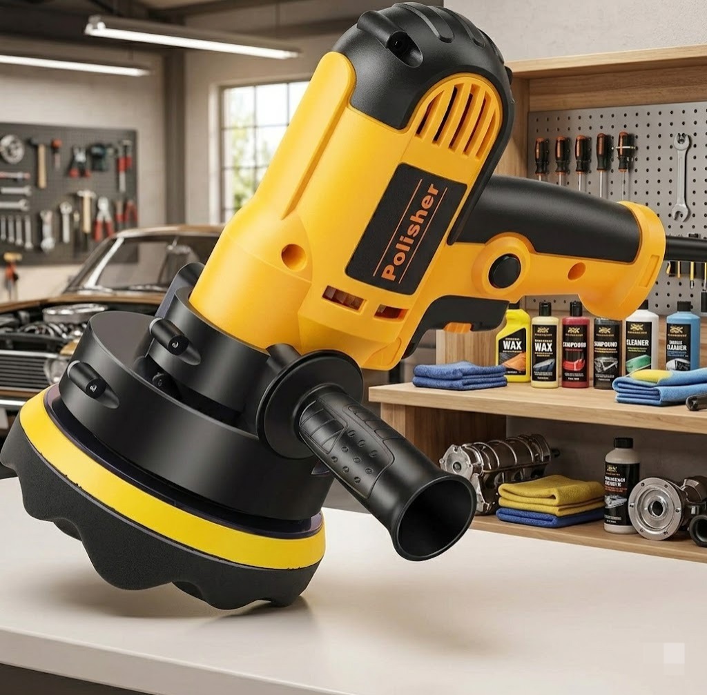 PULIDORA AMARILLA PARA CARRO