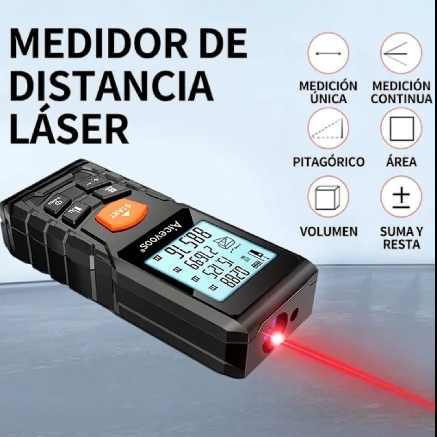 MEDIDOR DE DISTANCIA LASER 