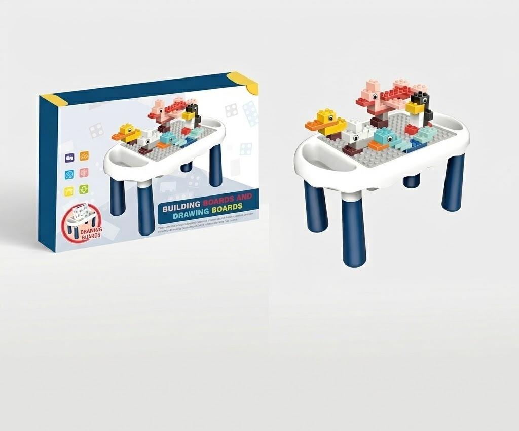 JUEGO DE MESA DE BLOQUES 47 PCS