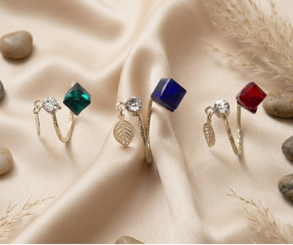 ANILLO DE FANTASÍA FINA AJUSTABLES 