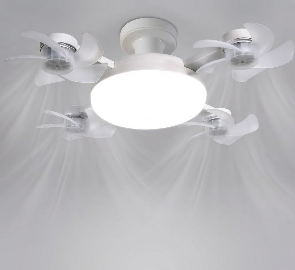 LUZ CON VENTILADORES