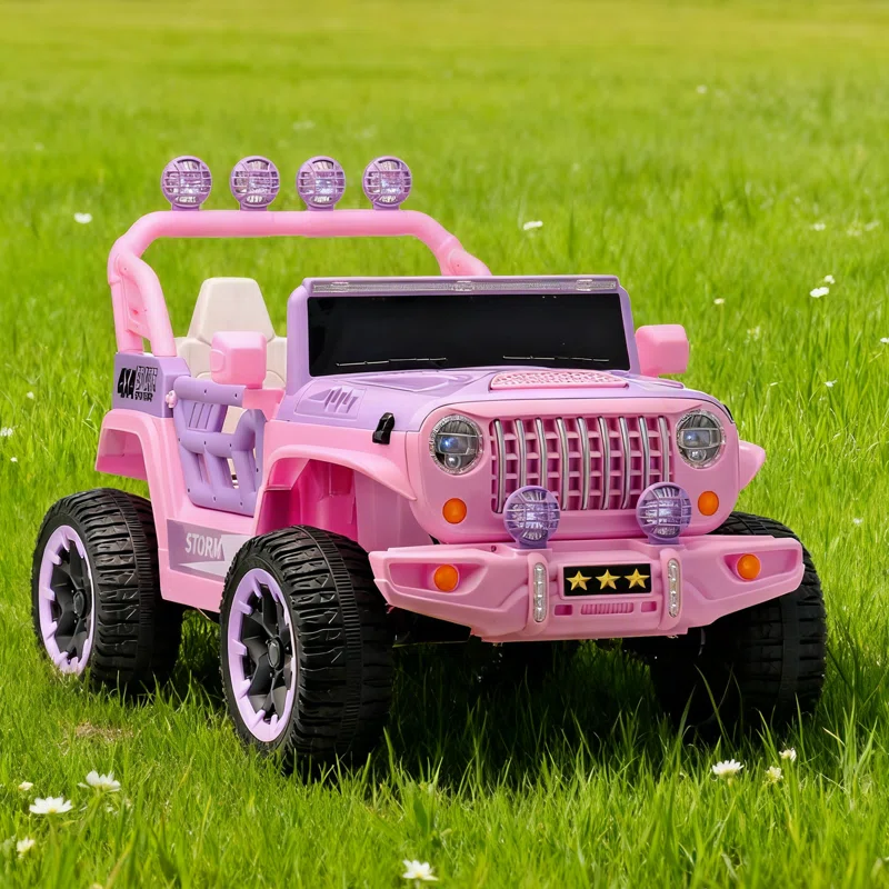 JEEP ELÉCTRICO MONTABLE PARA NIÑOS