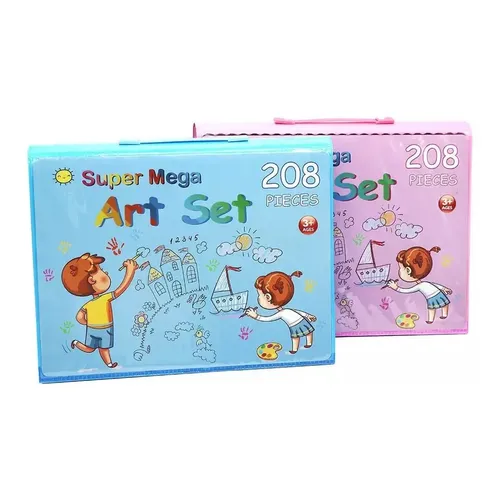 SET DE ARTE 208 PCS  