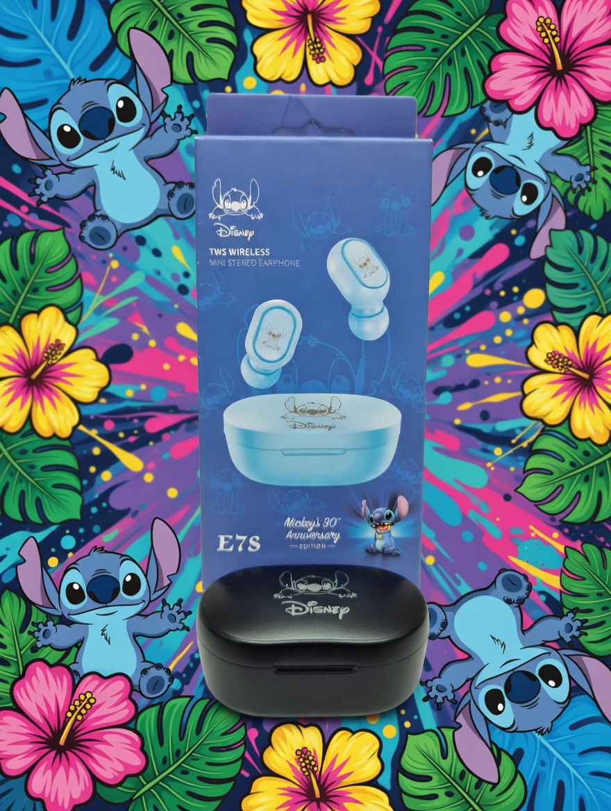 AUDIFONO E7S STITCH NEGRO 