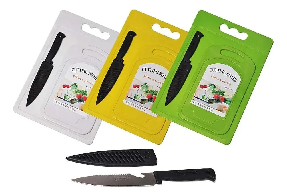 TABLA DE PICAR CON CUCHILLO
