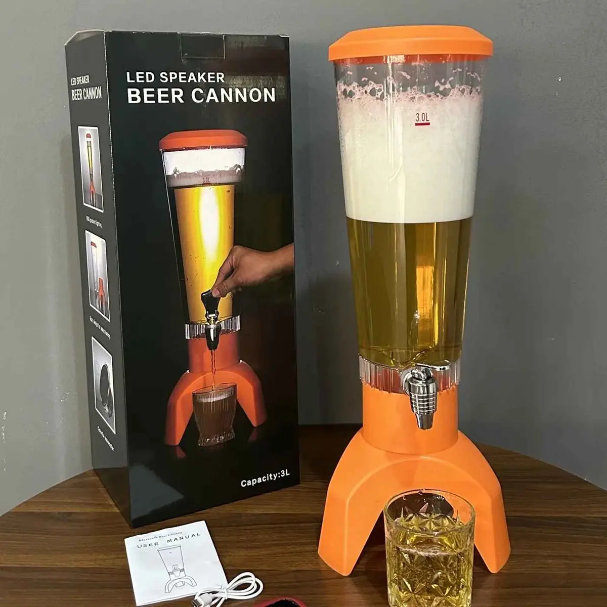 DISPENSADOR DE CERVEZA 3L