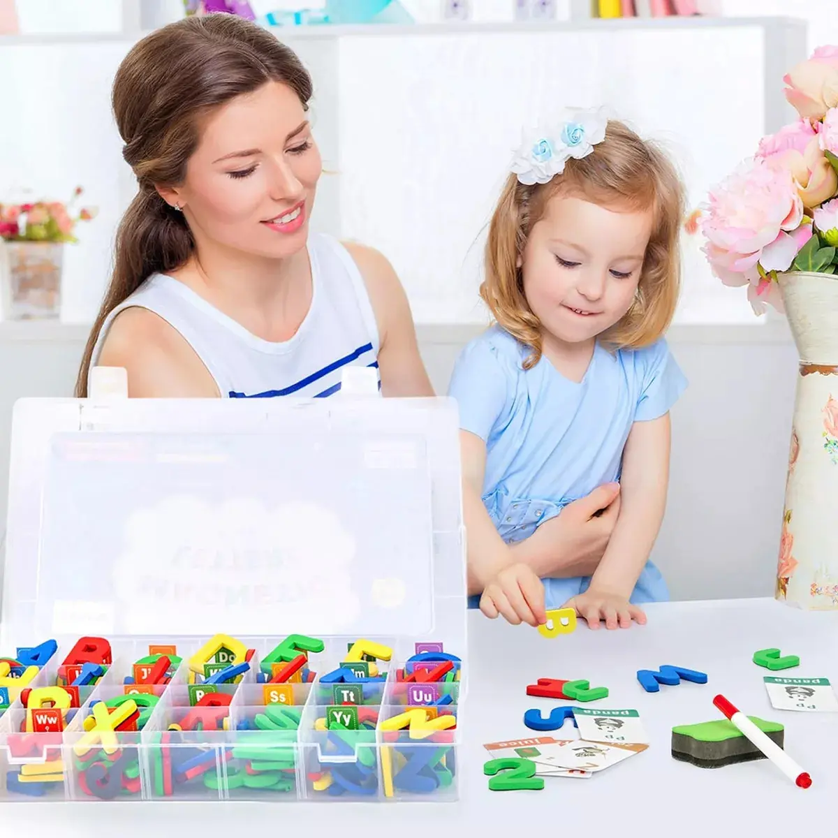 SET EDUCATIVO CON LETRAS MAGNETICAS