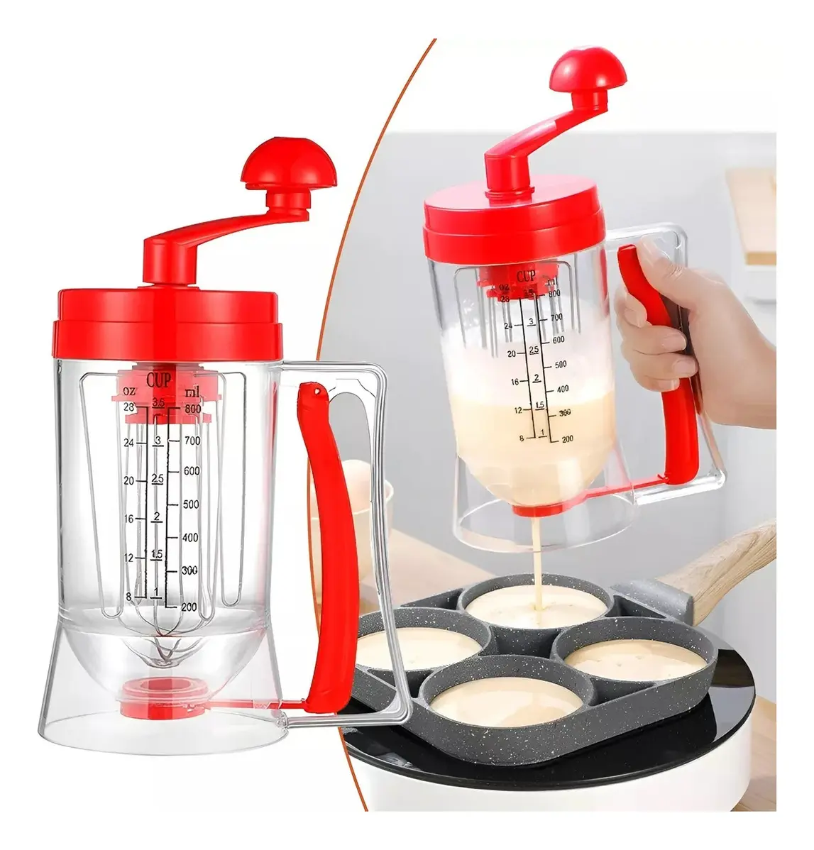 DISPENSADOR DE MASA PARA PANQUEQUES