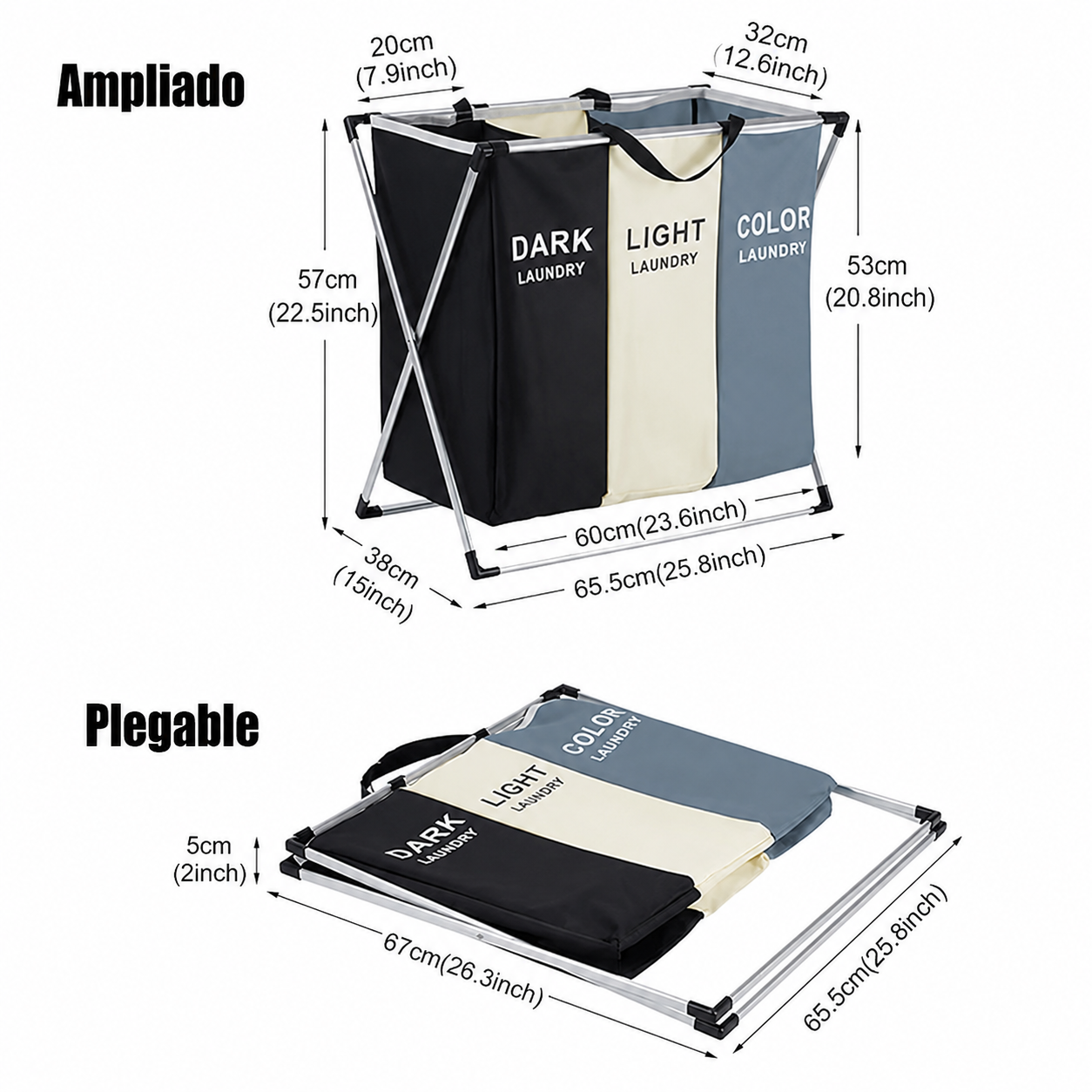 ORGANIZADOR DE ROPA SUCIA