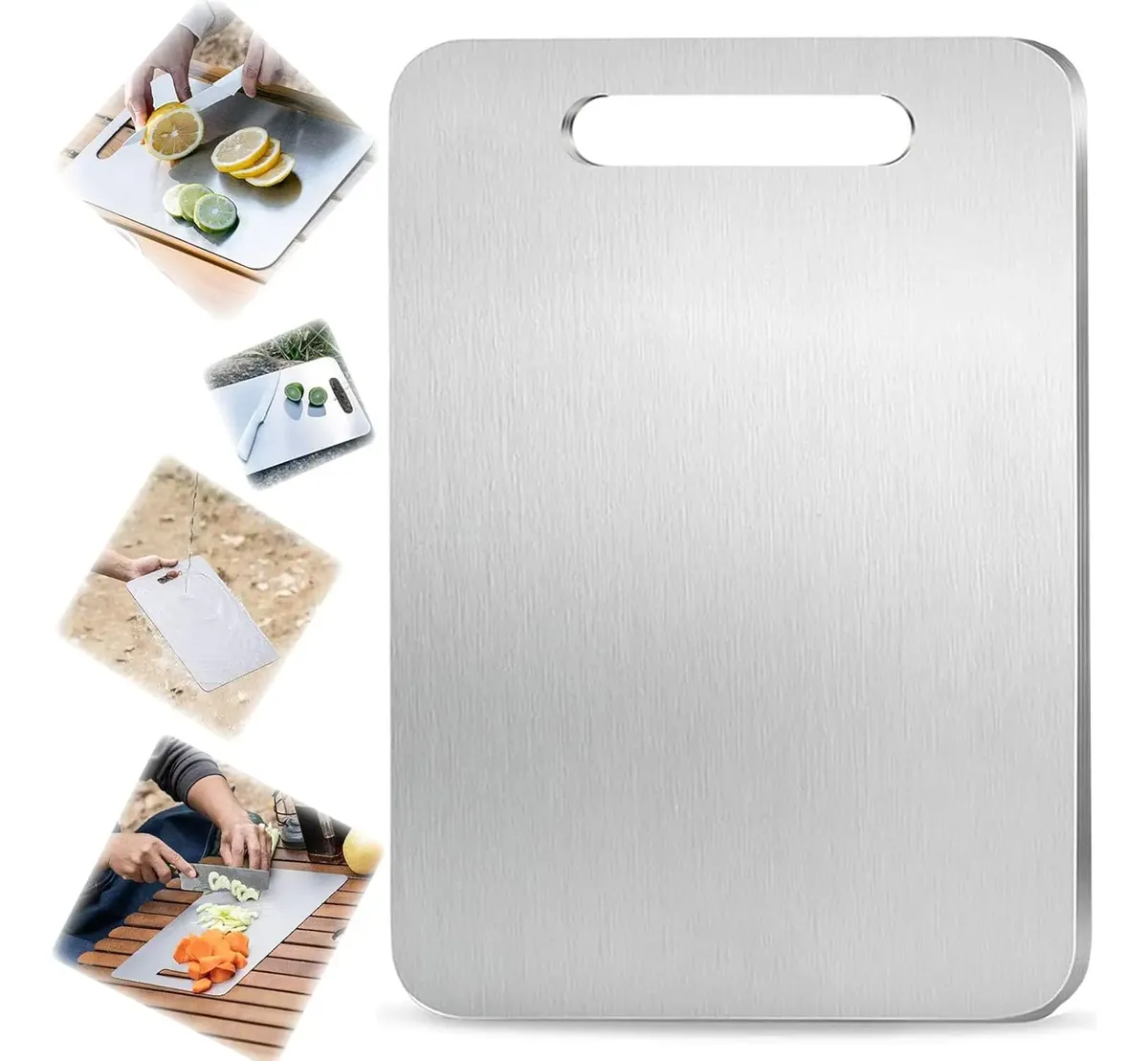 TABLA DE PICAR DE ACERO INOXIDABLE
