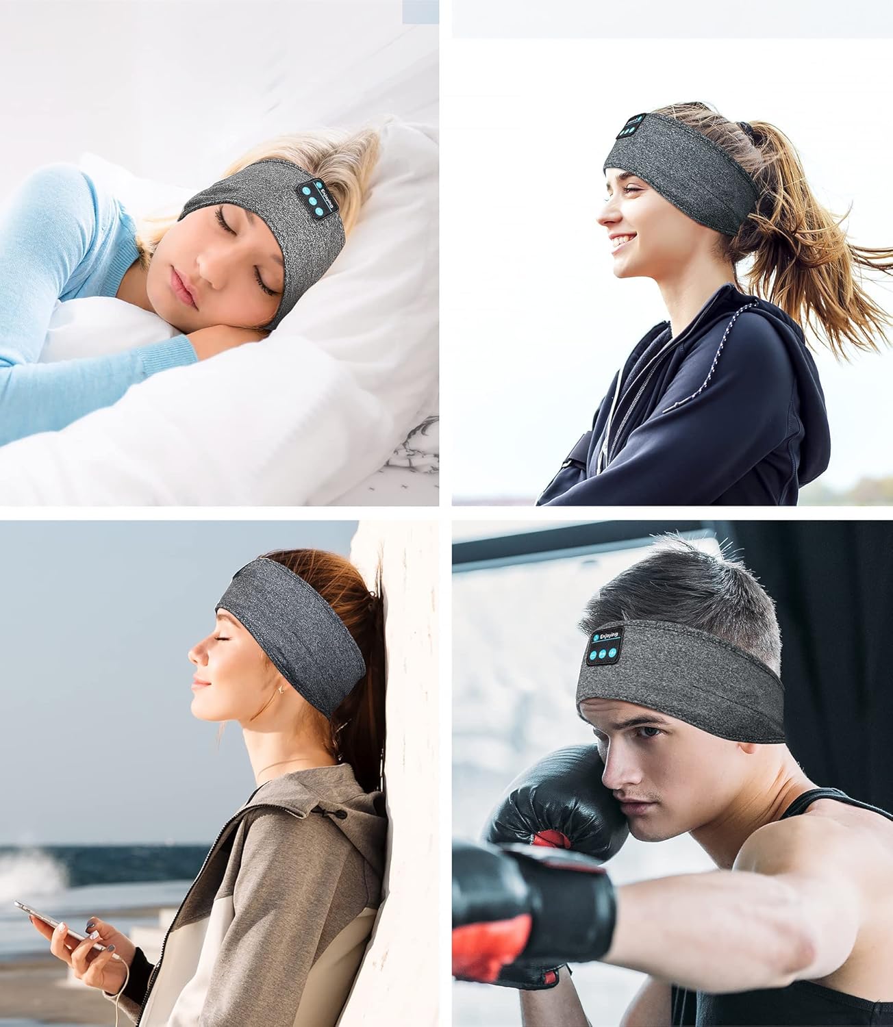 DIADEMA PARA DORMIR CON AURICULARES
