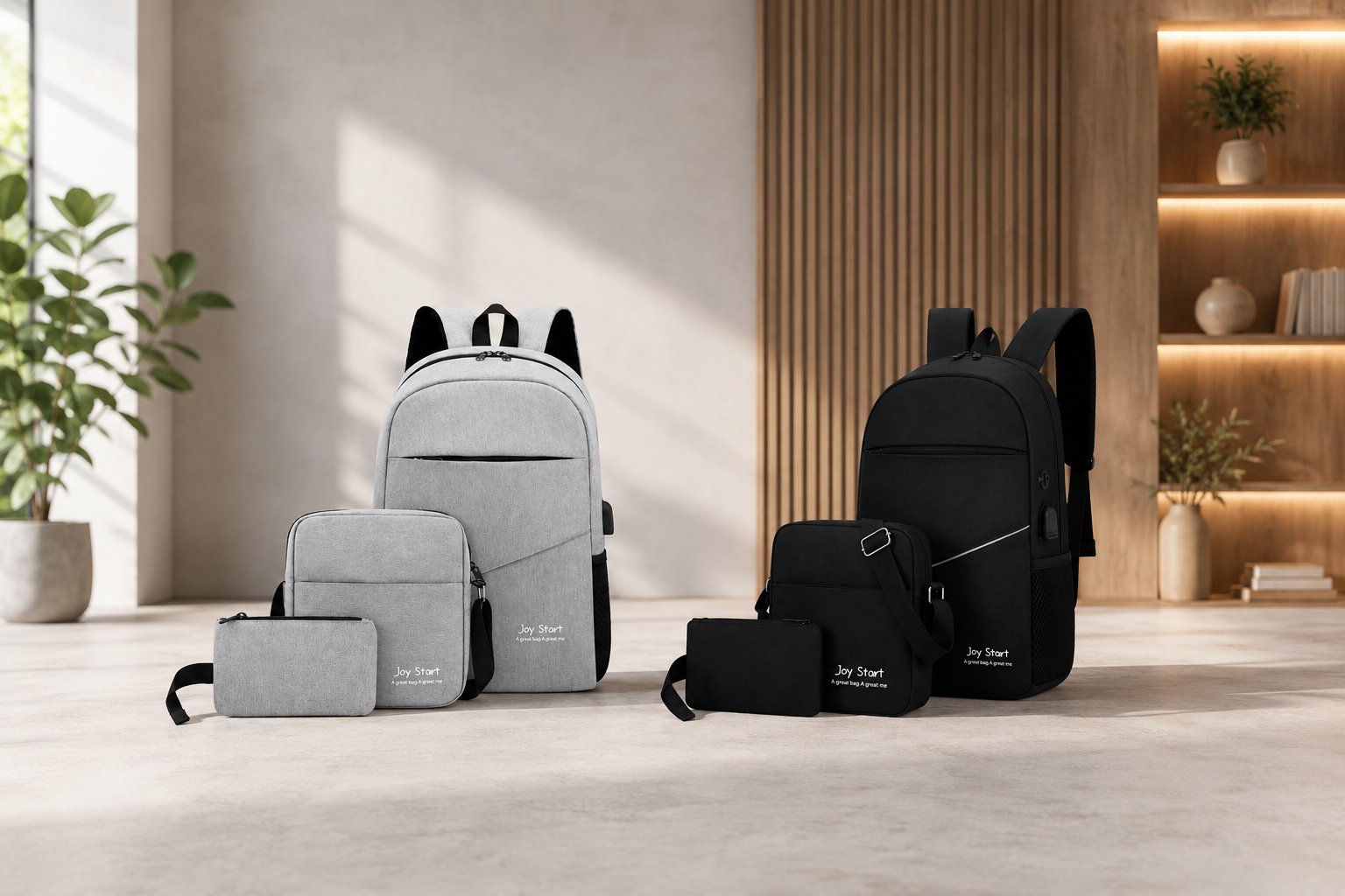 MOCHILA 3PCS