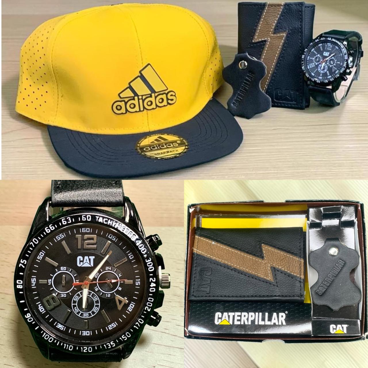 COMBO DE RELOJ GORRA Y BILLETERA