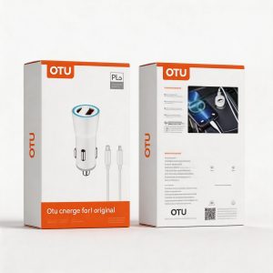 CARGADOR DE COCHE BLANCO USB 