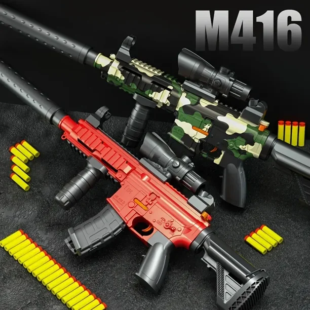 RIFLE DE ASALTO CON BALAS DE ESPUMA