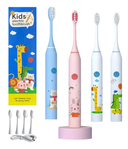 CEPILLO DENTAL ELECTRICO INFANTIL RECARGABLE 