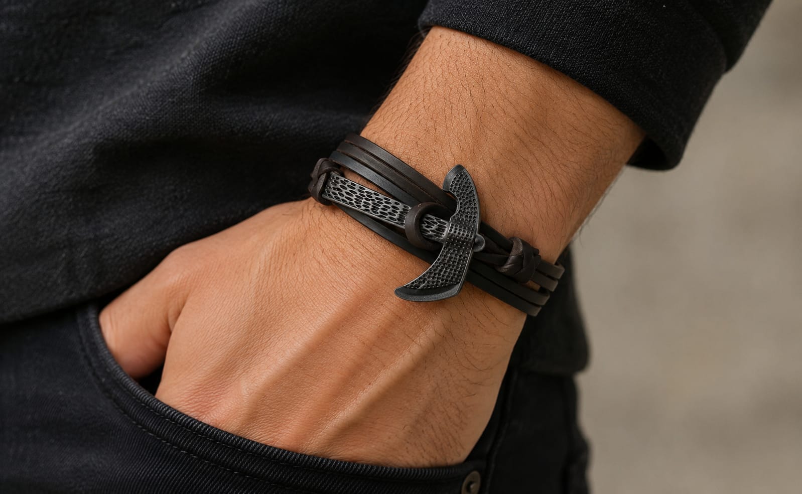 PULSERA DE CUERO 