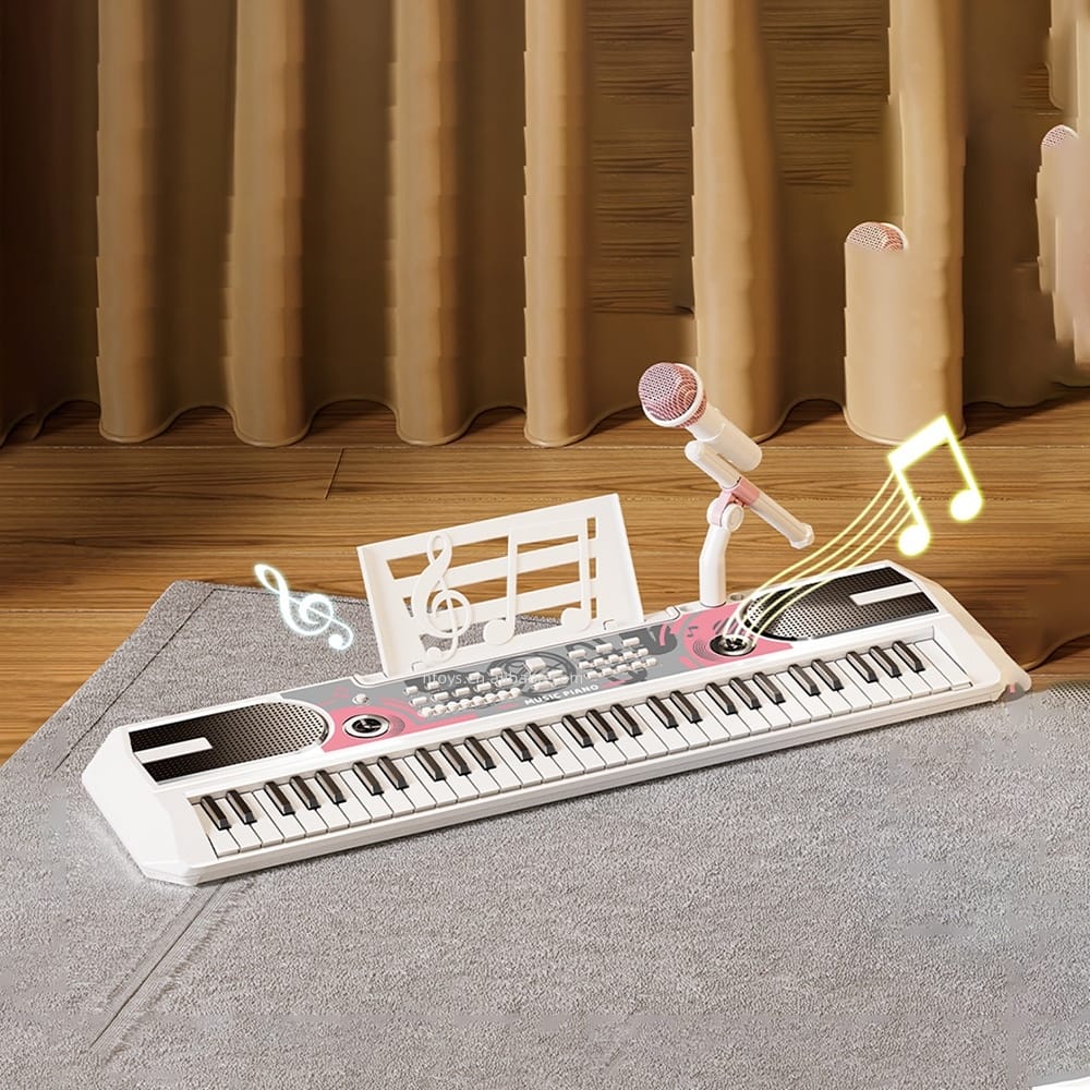 PIANO DE JUGUETE CON MICROFONO