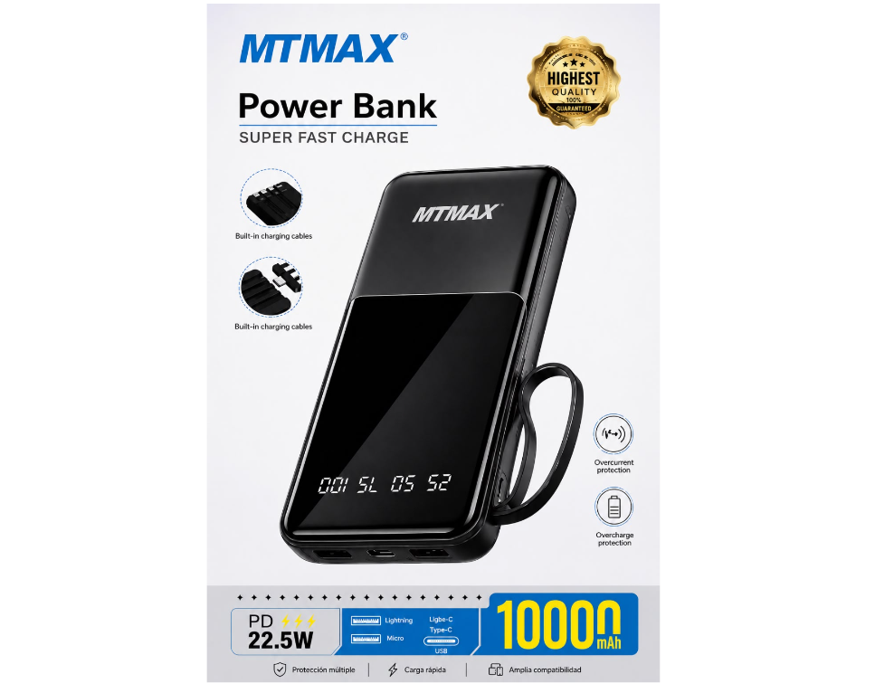 POWER BANK 10000mAh 