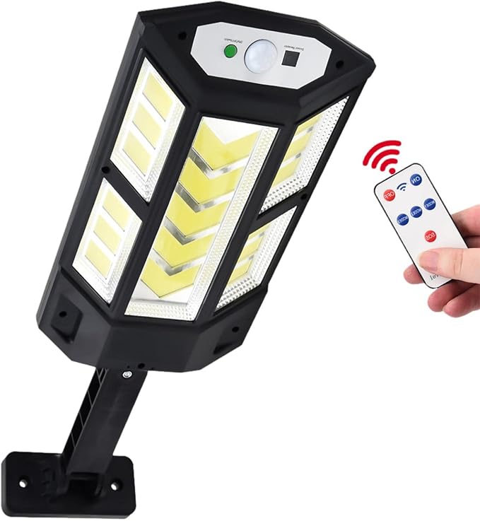 LUZ LED SOLAR CON CONTROL