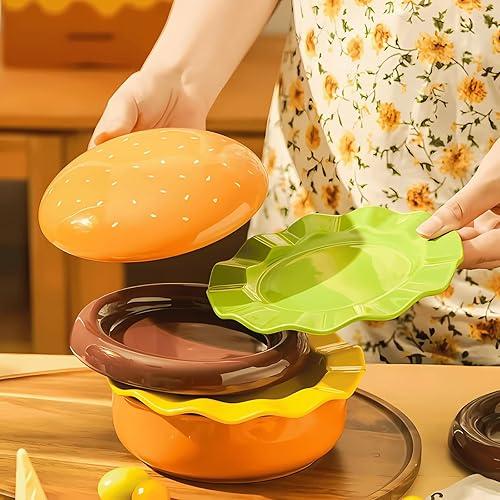 PLATOS ESTILO HAMBURGUESA