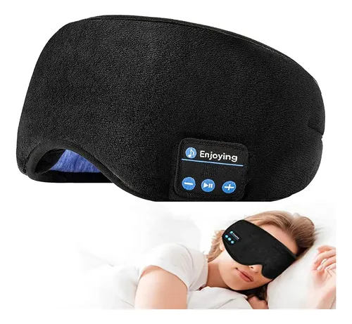 ANTIFAZ PARA DORMIR INALAMBRICO CON BLUETOOTH PARA ESCUCHAR MUSICA