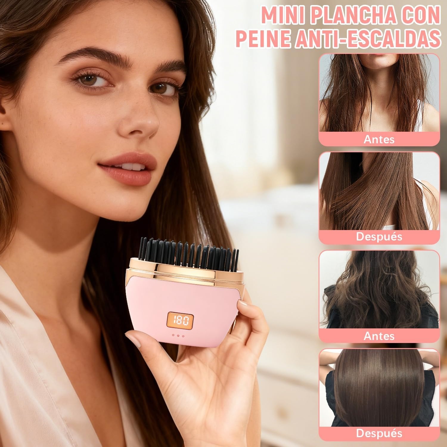 MINI ALISADOR DE PELO