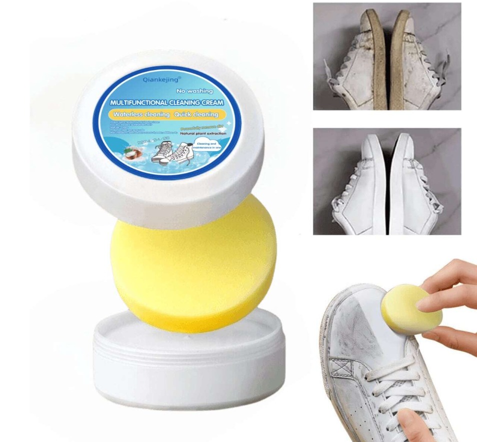 CREMA PARA LIMPIAR ZAPATO BLANCO