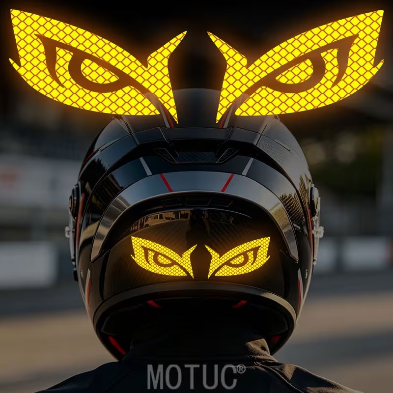 REFLECTOR PARA CASCO DE MOTO 