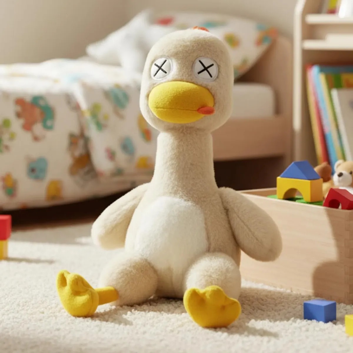 PATO DE PELUCHE DESMONTABLE 