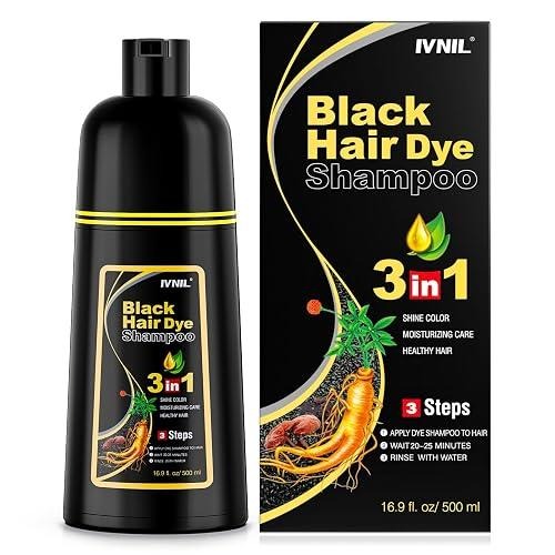 SHAMPOO PARA TEÑIR EL CABELLO DE NEGRO 