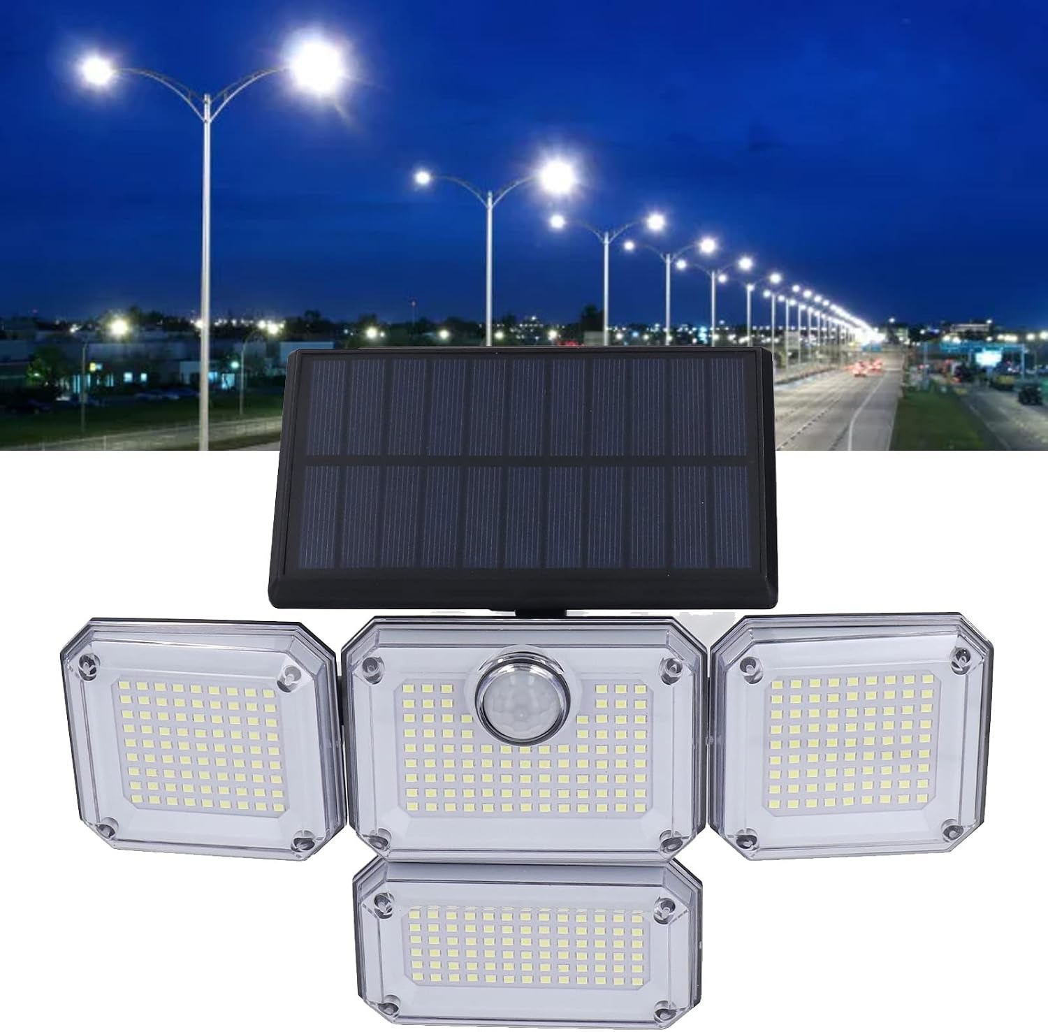 LUZ SOLAR DE 3 CABEZAS 