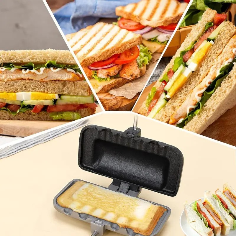 SARTEN PARA SANDWITCH DOBLE CARA 