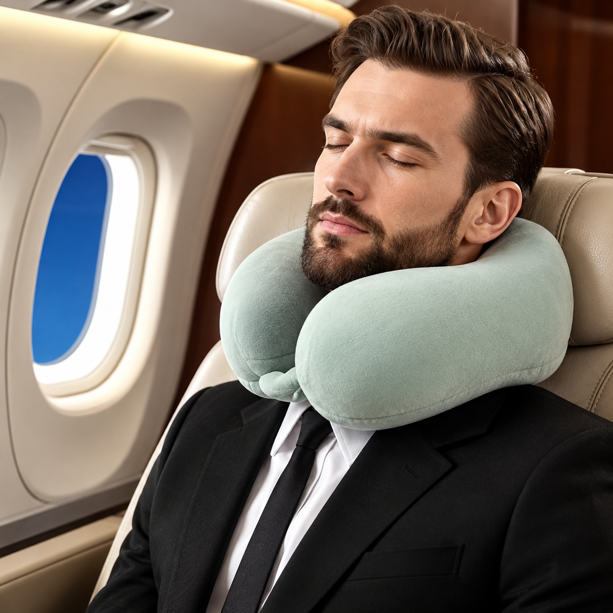 ALMOHADA DE VIAJE ERGONOMICA