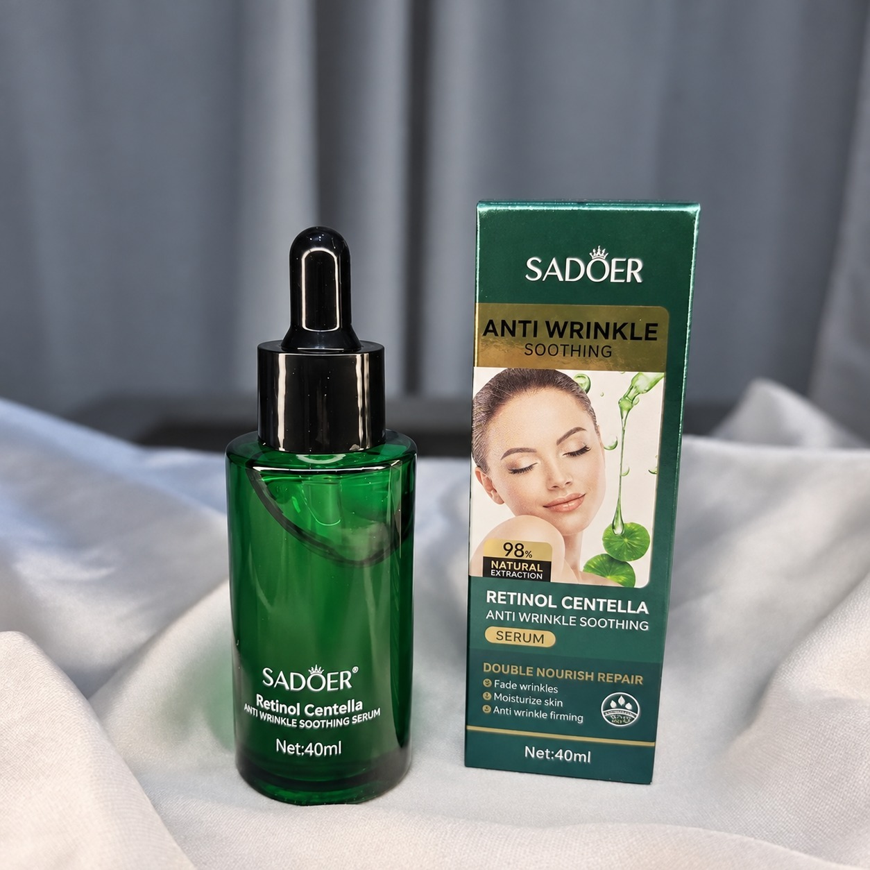 SUERO FACIAL CON RETINOL Y CENTELLA