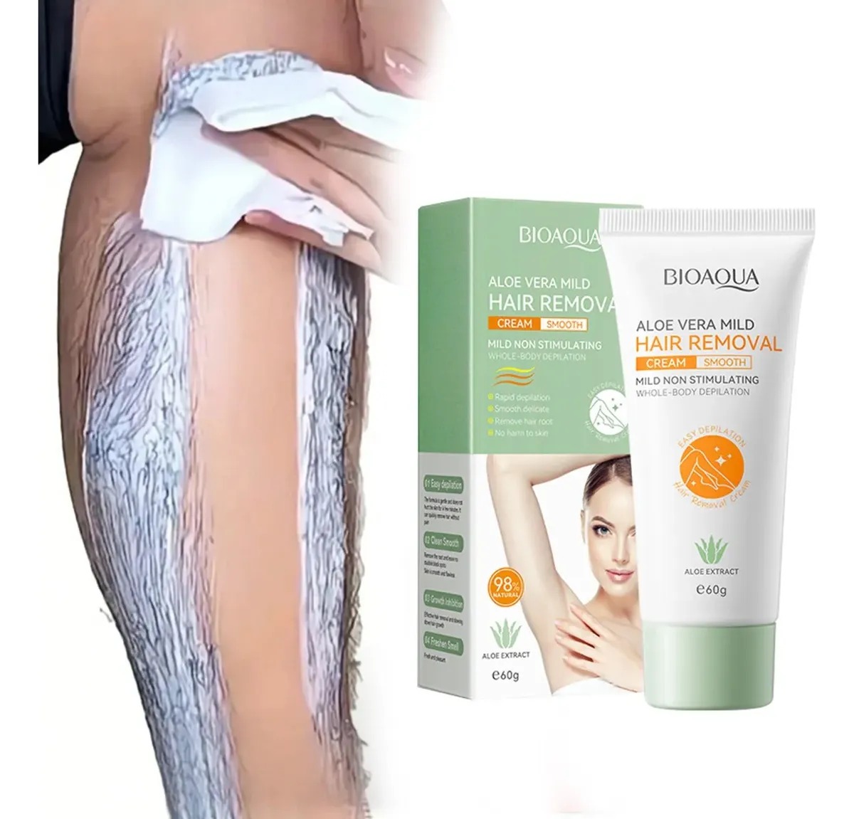 DEPILADOR DE ALOE VERA