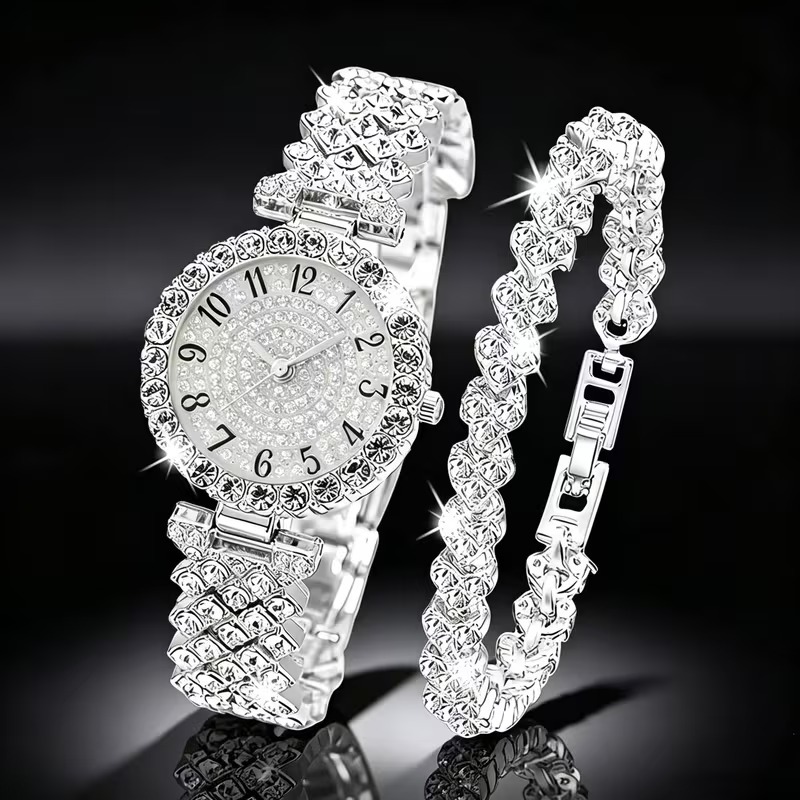 RELOJ PARA MUJER PLATEADO