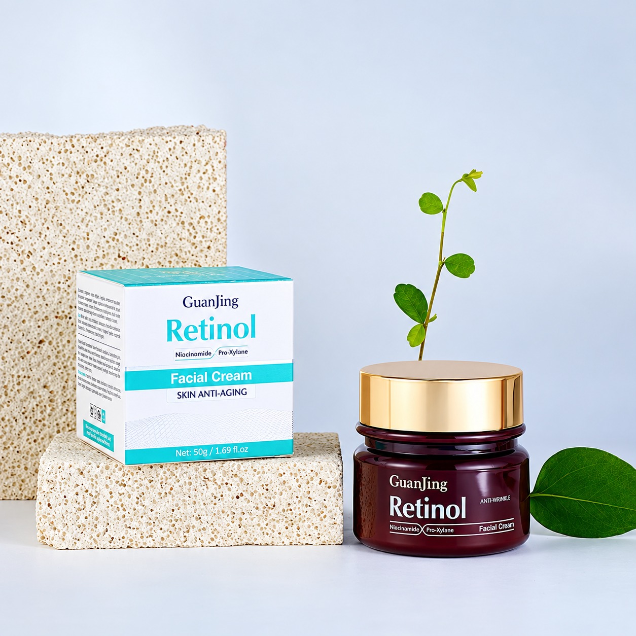 CREMA FACIAL CON EXTRACTO DE RETINOL