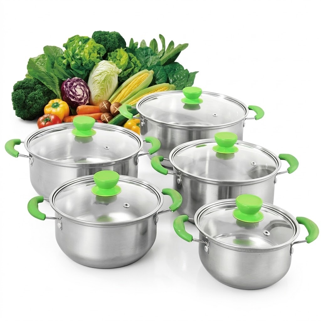 JUEGO DE OLLAS 5PCS