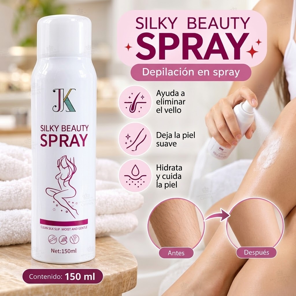 SPRAY DEPILADOR SILKY BEAUTY SPRAY 