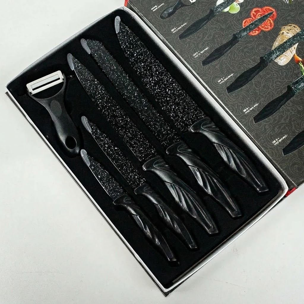 SET DE CUCHILLOS 6PCS 