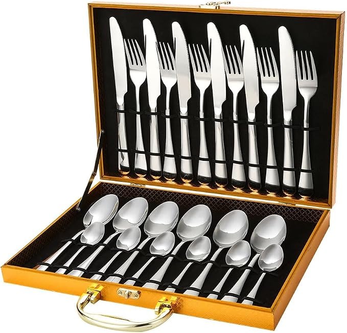 JUEGO DE CUBIERTOS 24PCS