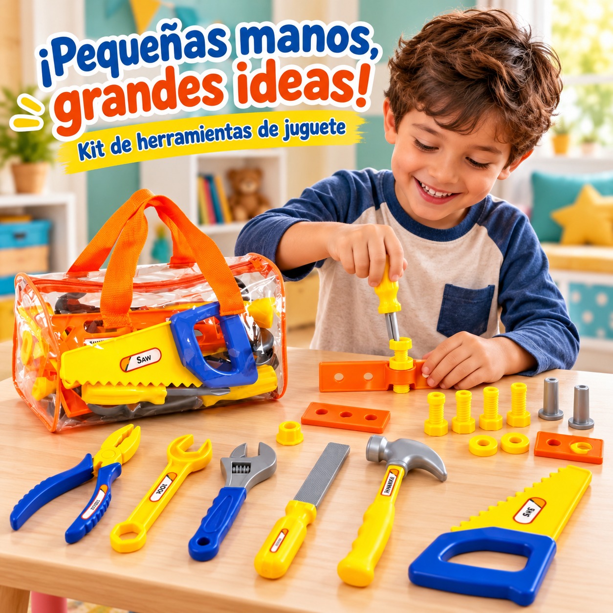 JUGUETE SET DE HERRAMIENTAS